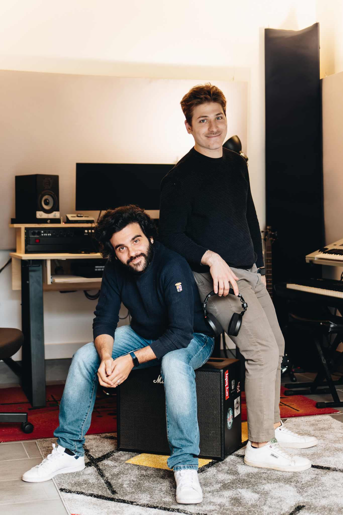 Andrea e Giacomo in regia